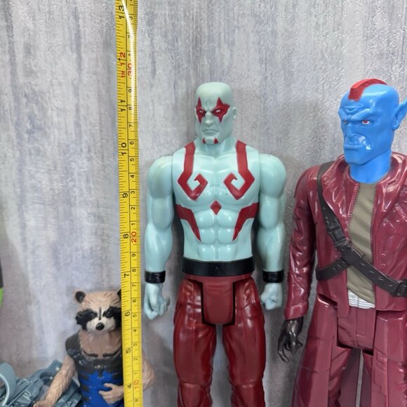 Marvel Titan Hero Series 11” Guardians Galaxy Gamora Groot Star Lord Rocket - Picture 5 of 7